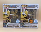 Set of 2 Funko One Piece Armored Chopper #1131 Exclusive + Chase SOFT PROTECTOR