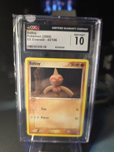 Baltoy graded CGC 10 for sale on eBay