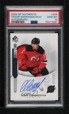 2020 SP Authentic Future Watch /999 Yegor Sharangovich PSA 10 GEM MT Auto 16i3