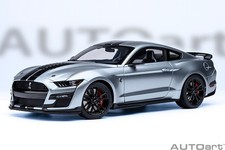 AUTOart 73096 FORD MUSTANG SHELBY GT500 ICONIC SILVER 1/18