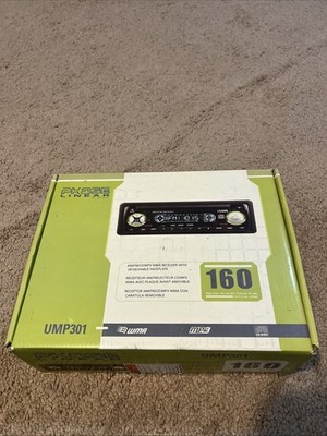 JENSEN PHASE LINEAR UMP301 AM/FM/CD Receiver With Detachable Face