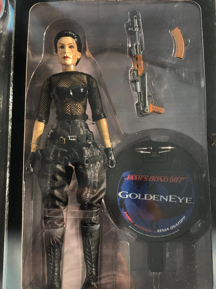Figura de acción James Bond 007 Sideshow Toy 12" - XENIA ONATOPP (Famke Janssen) Foto 3 de 4