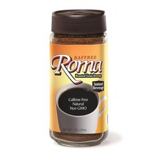 Kaffree Roma Caffeine Free Beverage 7 Ounce Roasted Grain Blend 100 Servings