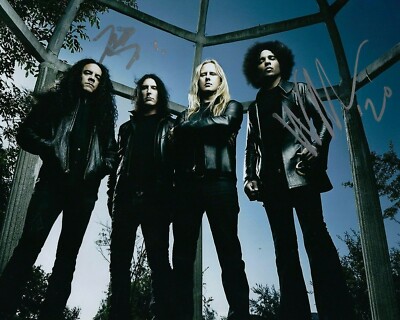 GFA William DuVall & Mike Inez * ALICE IN CHAINS * Signiertes 8x10 Foto A1 COA