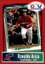 2011 Fort Myers Miracle DAV #922 Oswaldo Arcia Anaco Venezuela VZ Baseball Card