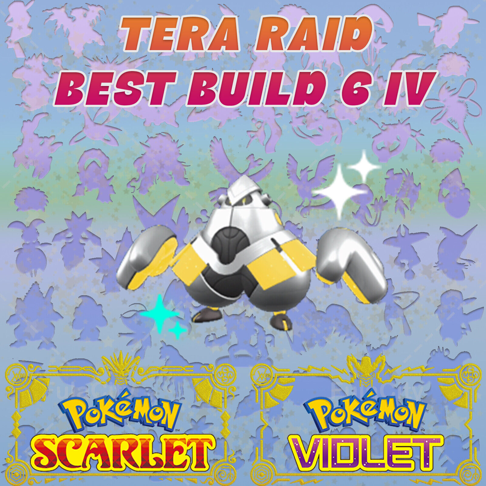 Pokemon Scarlet and Violet Iron Hands Raid build