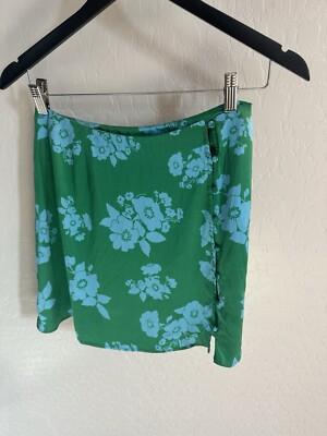 From Future 100% Silk Mini Skirt