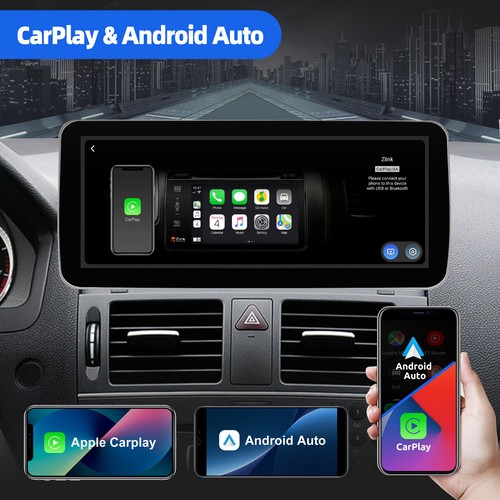 Android 13 GPS Navi 6GB+128GB Autoradio Für Mercedes Benz C-Klasse W204 NTG 4.0 - Bild 12 von 20