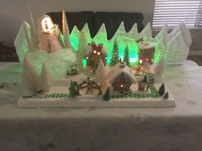 Christmas Village Display Platform For Dept 56 Grinch Who Ville Xmas Village