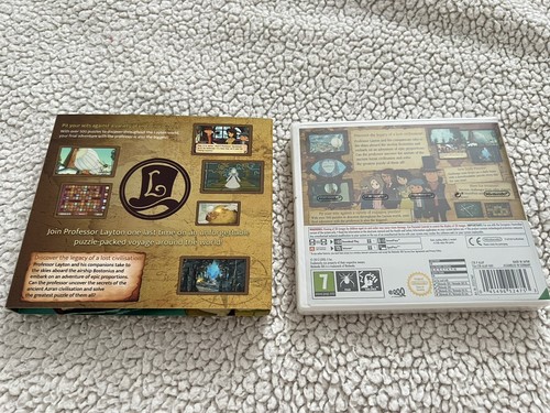Professor Layton And The Azran Legacy Nintendo 3ds Game Sealed + Slipcase bonus. - Picture 2 of 6