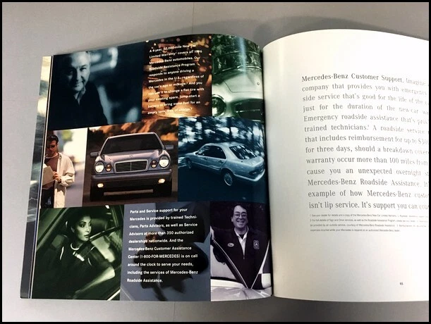 1996 Mercedes Benz E-Class 66-page Original Car Brochure Catalog E300 E320 E420 Foto 2 de 4