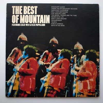 Mountain    The Best Of Mountain JAPAN 1973 lp BLPM-11-WF