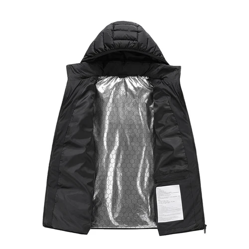 21 Bereiche Herren Beheizte Jacke USB Elektrische Heizung Weste Winter Outdoor Warm Mantel - Bild 10 von 21