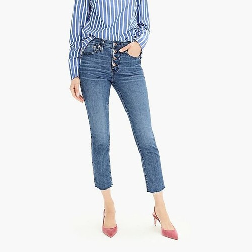 J Crew Women's Straight Eco Jean with 