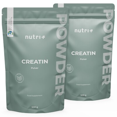 Reines Kreatin Monohydrat Pulver – Vegan, Ohne Zusätze, Für Mehr Kraft & Muskeln