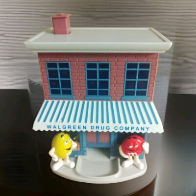 Mars Inc. Walgreen Drug Company Store M&M's Candy Dispenser ~ WORKS