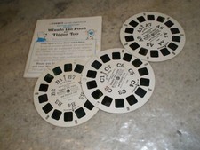 VINTAGE GAF VIEW MASTER WINNIE THE POOH AND TIGGER TOO SLIDES