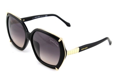 RARE NEW Genuine ROBERTO CAVALLI TURAIS Black Gold  display picture 3
