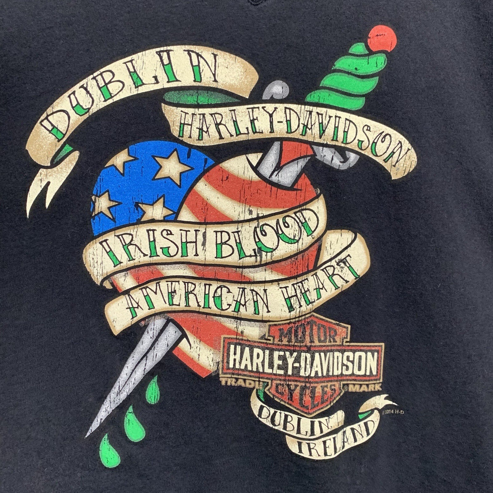 Harley Davidson Motorcycles Dublin Ireland Irish Bloo… Gem