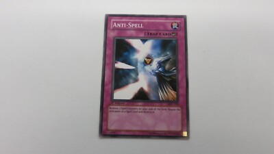 ANTI-SPELL TRAP CARD MFC-103 1ST EDITION COMMON YUGIOH NM | eBay