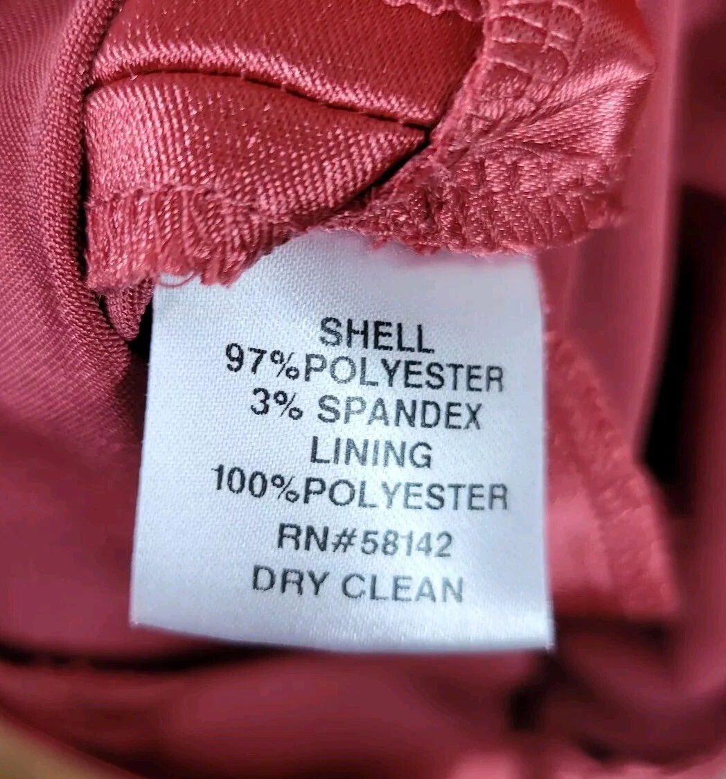 PALM ANGELS Abito da sera London Times taglia 8 mamma sposa sposo lunghezza ginocchio giacca rosa