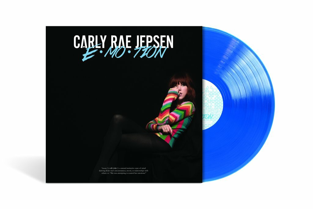 CARLY RAE JEPSEN EMOTION LIMITED EDITION TRANSLUCENT BLUE