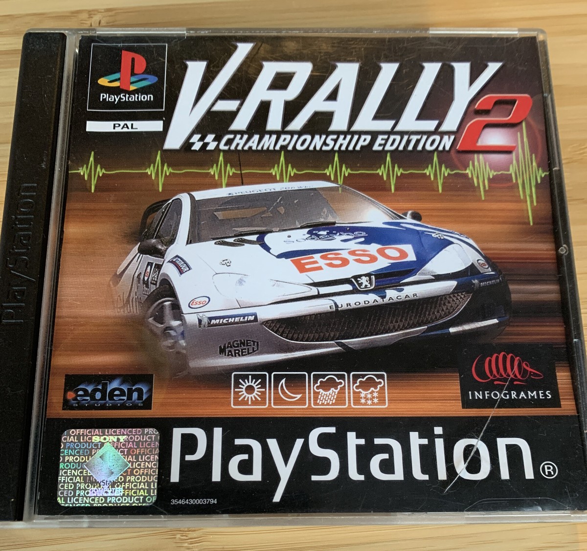 V-Rally 2: Championship Edition - PlayStation 1 (PS1) Game V-Rally 2: Championship Edition - PlayStation 1 (PS1) Game