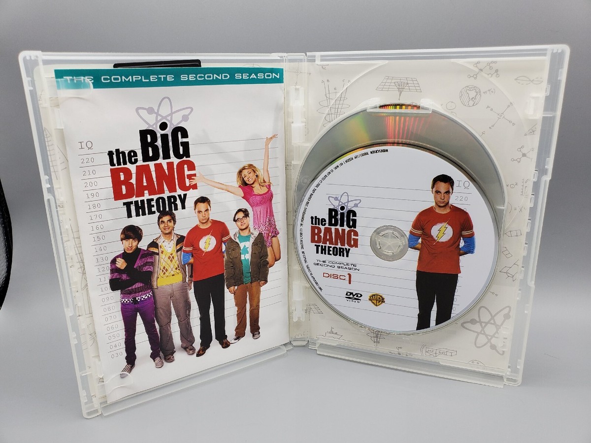 The Big Bang Theory Season 2 DVD Jim Parsons Johnny Galecki | eBay