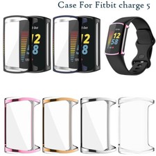 Screen Protector Case For Fitbit Charge 5/6 ShockProof Soft Ultra Slim