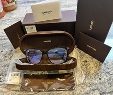 TOM FORD FT 5762 B/V 001 GLASSES FRAMES EYEWEAR SPECTACLES 55-15-140 Blue Block