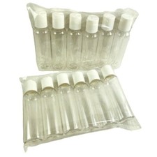 Clear Plastic Empty Bottles Refill Travel Reuse 6 pcs 100 ml u
