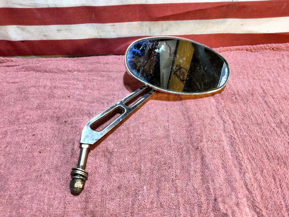 Harley-Davidson Arlen Ness Stealth espejo ovalado lado derecho picadora FXD XLH FXE FL Foto 2 de 4