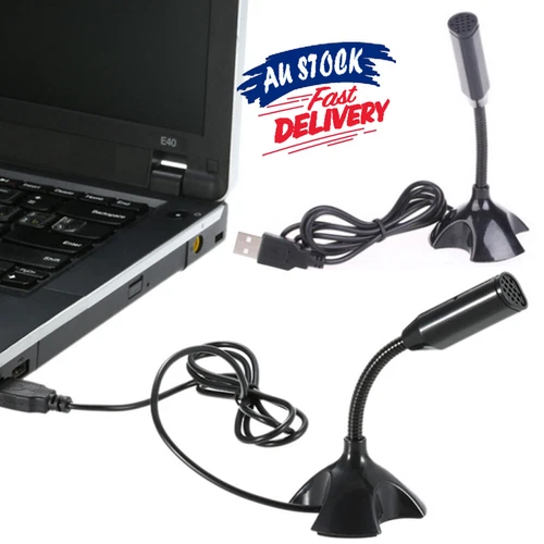 PC USB Universal  Laptop Stand Microphone Desktop Microphone with base