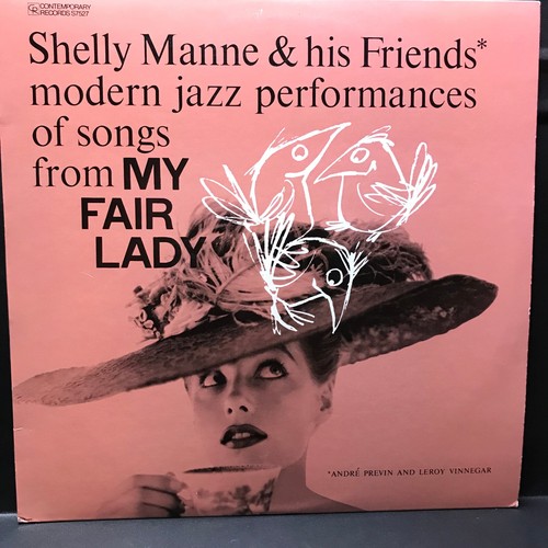Shelly Manne Jazz 1988 56' Re Issue CONTEMPORARY Vinyl LP Record MY FAIR LADY