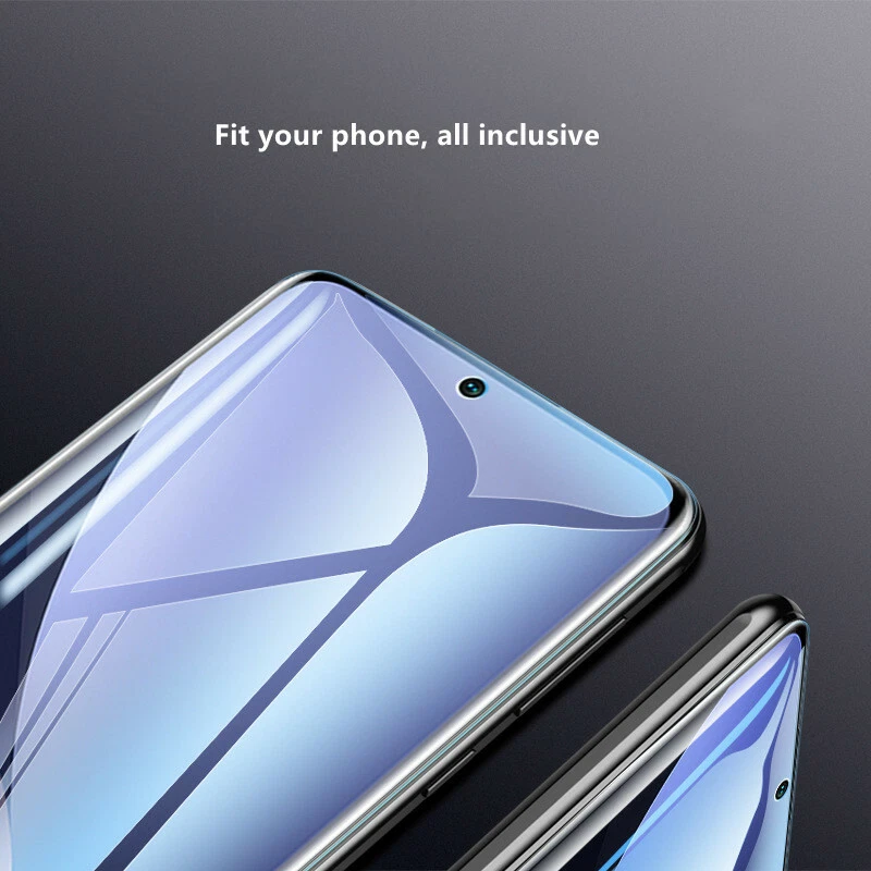 Protector de pantalla de película de hidrogel suave cubierta completa para Xiaomi Mi 12 12X 12 Pro (3 piezas) Foto 2 de 4