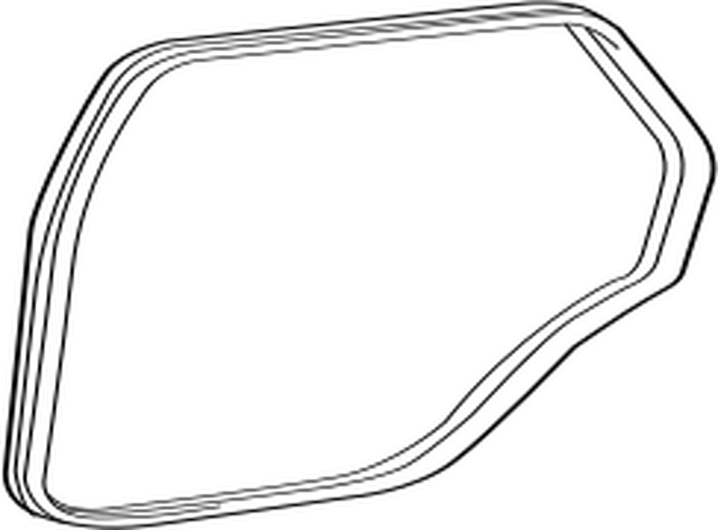 6233260081 Toyota Weatherstrip, rear door opening trim, lh 6233260081