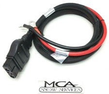 Western Fisher Snow Plow Battery Cable 2 Pin Truck Side 61169