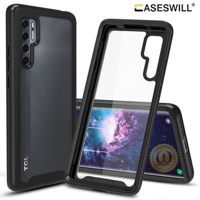 For TCL 20 Pro 5G Case Full-Body Shockproof Phone Cover + 3D Screen Protector