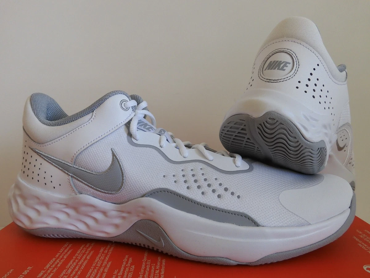 NIKE FLY BY MID 3 WHITE-WOLF GREY BASKETBALL SZ 14 [DD9311-101] | eBay