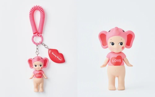 Sonny Angel Mini Figura Charm Kiss Kiss Serie 1 Caja 6 Paquetes Ciegos y Espejo Nuevo - Imagen 8 de 12