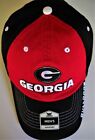 Georgia Adult Adjustable Low-Profile Hat Cap W/ Logos, Bulldogs Nickname On Bill