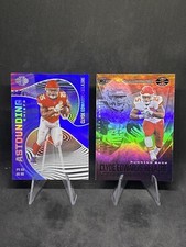 2 RC Lot 2020 Illusions NFL Clyde Edwards Helaire Rookie. Astounding Blue SP #A4