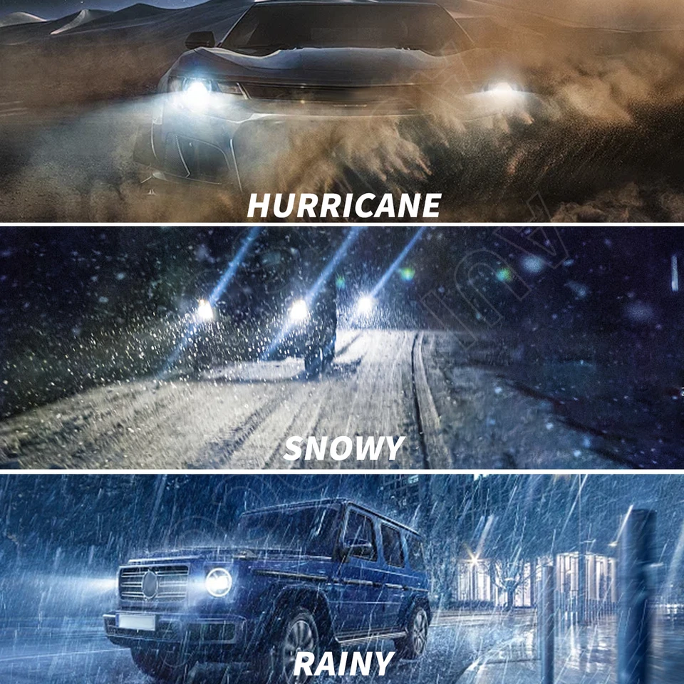 适用于 2000 2001 2002 年雪佛兰 Astra LED 车头灯高低光束雾灯灯泡 — 第 3/4 张图片