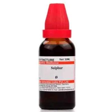 Dr Willmar Schwabe India Sulphur Q Mother Tincture 30 ml FREE SHIPPING