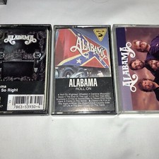 Alabama - Lot Of 3 Alabama Cassette Tapes In Excellent Condition