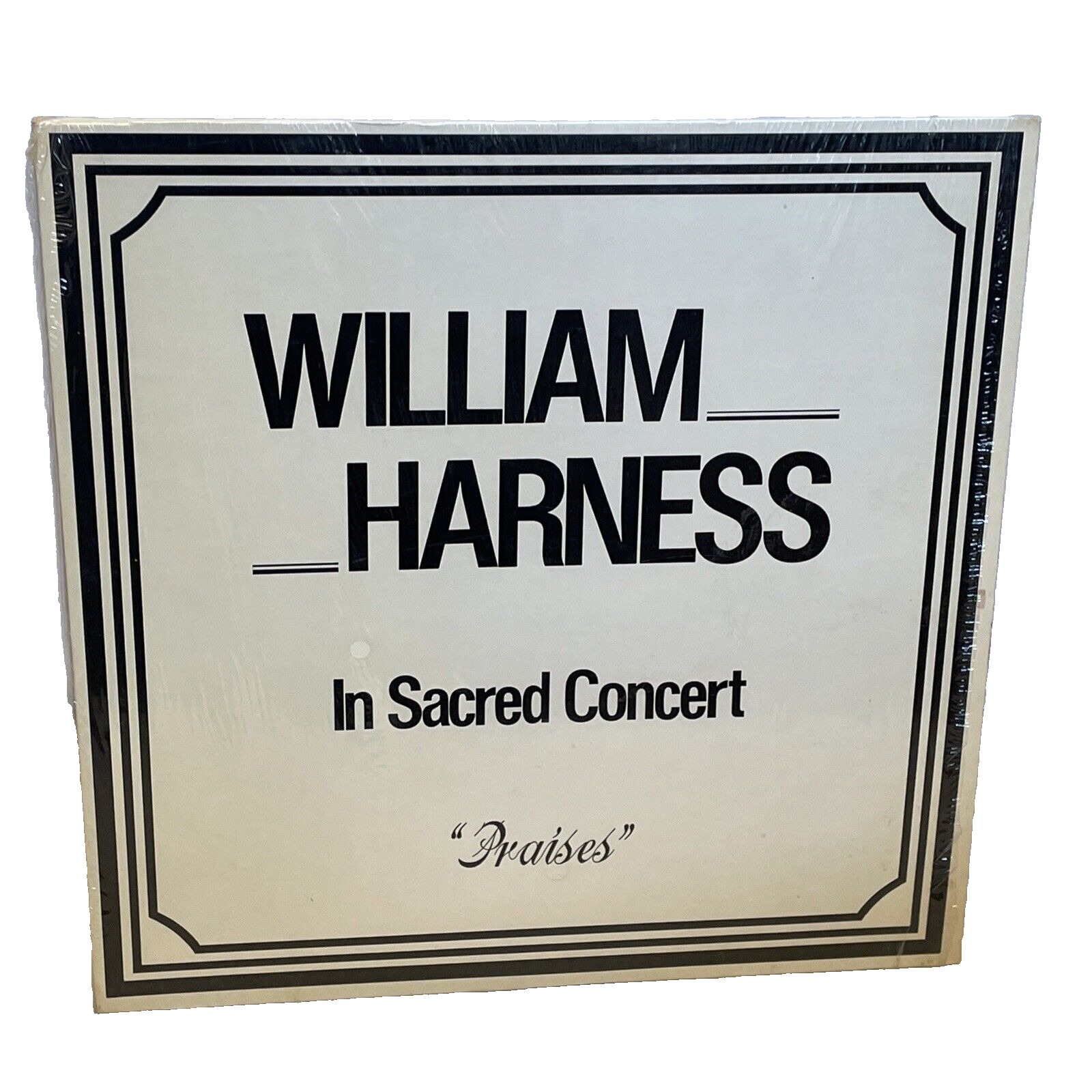 William Harness Praises (Vinyl) WHSC WHSC 101 VG LP Record Album