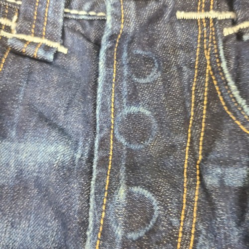 Vintage Y2K Ed Hardy Death or Glory Distressed Embroidered Baggy Jeans 30 x 34” - Picture 3 of 13