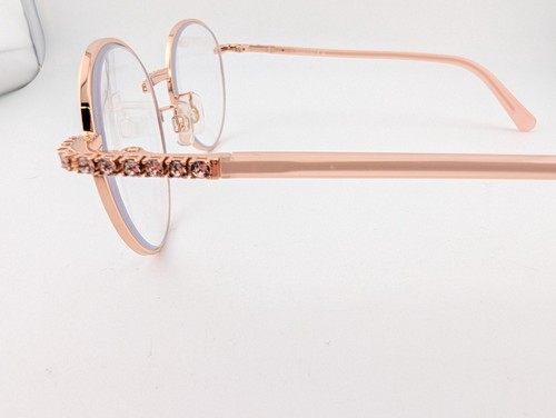 Swarovski Eyeglasses, Frames Only, SK 5424-H 033 Pink, 51-18-140, Plastic - Picture 6 of 19