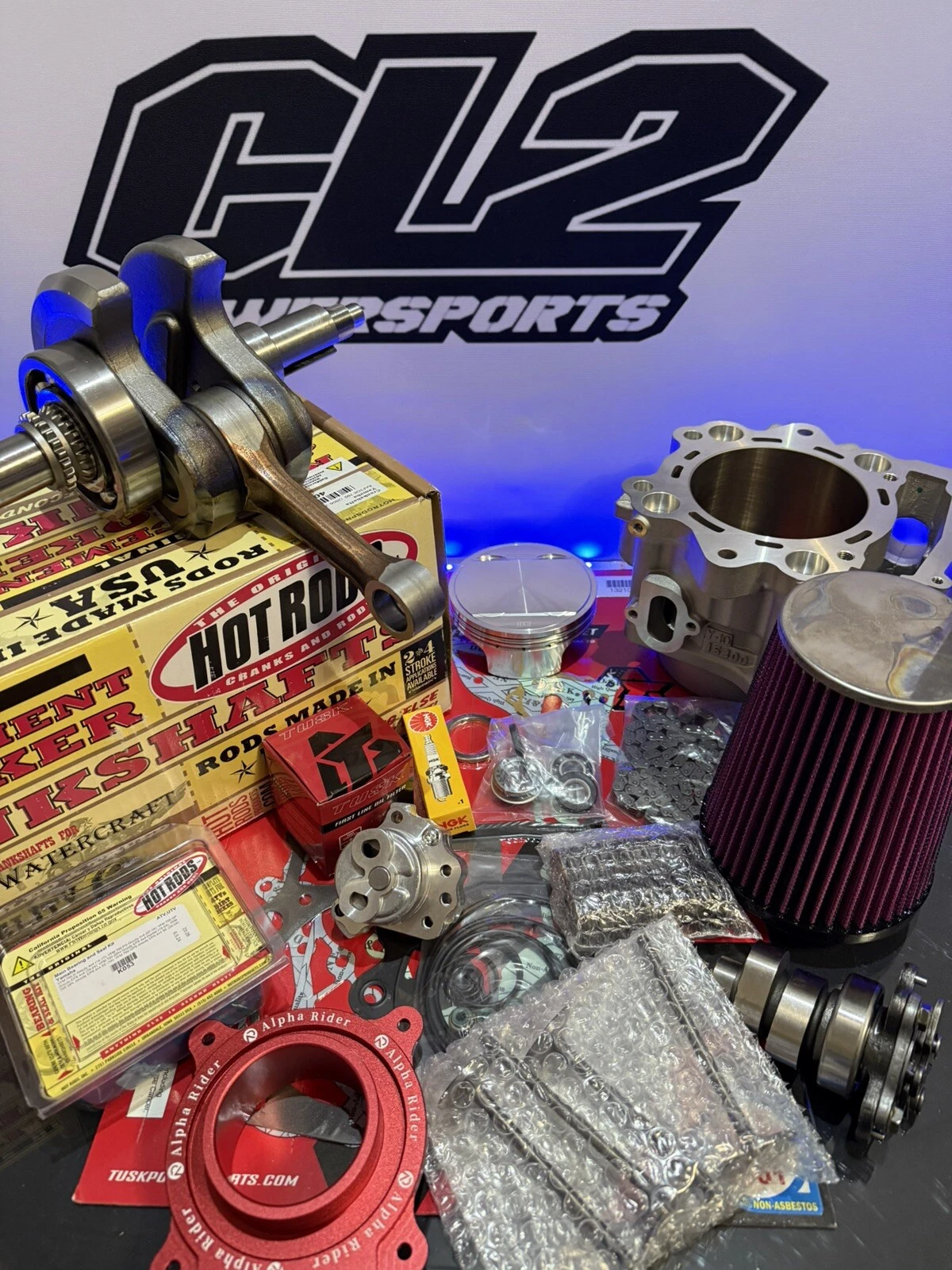 2006-2014 Yamaha Raptor 700 Big Bore Complete Engine Rebuild Kit + Fuel Tuner