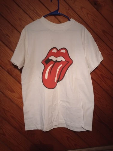 Rolling Stones Bridges to Babylon World Tour Co 1990s vintage concert t-shirt, vintage, single stitch, B+ condition